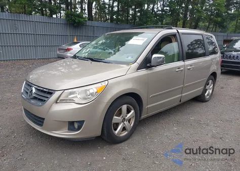 2009 Volkswagen Routan Sel Premium из США, поврежденный, VIN 2V8HW64X89R598857